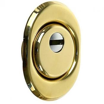 Sécurisateur anti-perçage serrures 25 mm – Ø 50 mm laiton