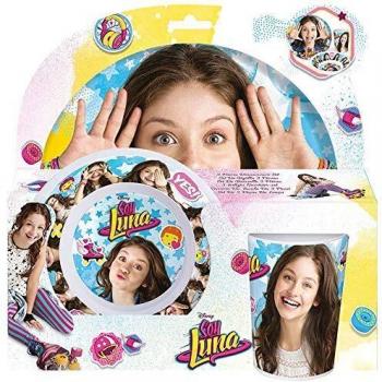 Soy Luna Set melamina sin orla 3 piezas