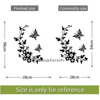 3D Butterfly Wall Stickers for Fridge Decor