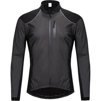 WOSAWE Hochflorige Radjacke Männer