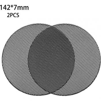 2er Set Lautsprecher Gitter Abdeckung Auto Audio Metall