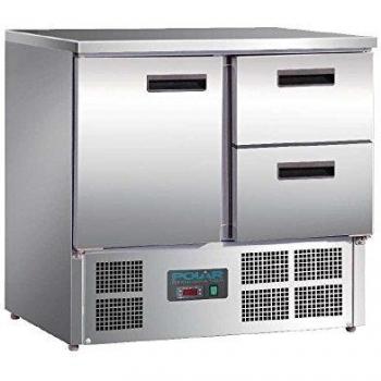 Table Réfrigérée Polar 240L 1 Porte 2 Tiroirs