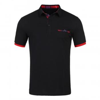 Wixens Herren Poloshirt „Kontrast‑Fit“ – Kurzarm, schlank geschnitten