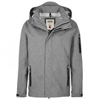 HAKRO Houston Activejacke, 850, dunkelgrau meliert, XS