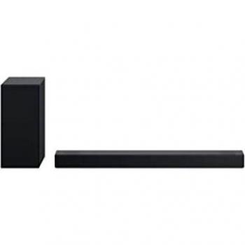 LG Dark Grey Soundbar with Wi-Fi and Cordless Subwoofer