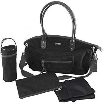 Schwarze Kalencom Wickeltasche “New York” – Designer: Vital Innovations