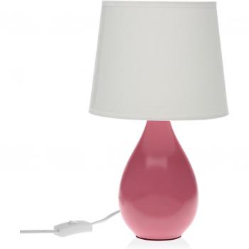Roxanne Pink Ceramic Office Lamp