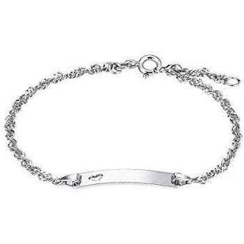 Pulsera de Plata 925 con Piedra Blanca