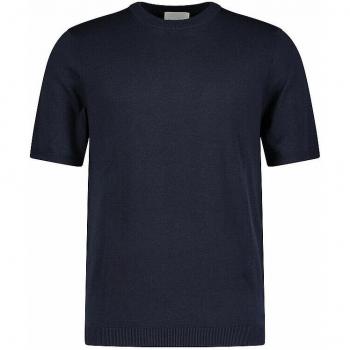 Dunkelblaues Herren-T-Shirt von Roy Robson, S