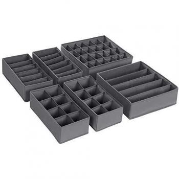 Foldable Underwear & Ties Organizer (RUS06GY)