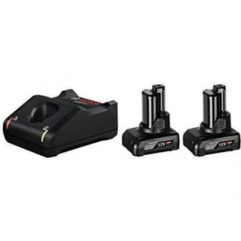 Pack 2 batteries GBA 12V 6Ah + Chargeur GAL12V-40 BOSCH 1600A01B20