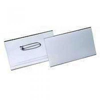 Durable Pin Name Badge 54 x 90 mm