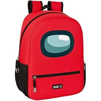 Sac à Dos 40 Cm Rouge Among Us par Safta