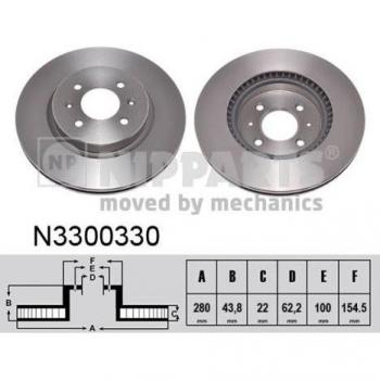 Disco Freno N3300330