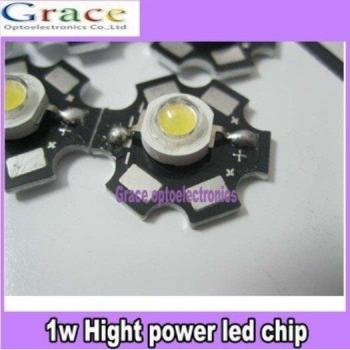 Chips de Luz 1W 20mm para Bricolaje 13000‑15000K
