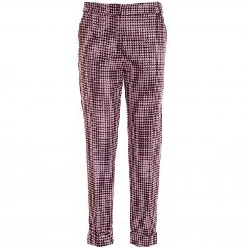 Chinos Corte Regular – Motivo Pied de Poule