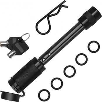 5/8 inch Extra Long Trailer Hitch Lock with Anti-Rattle and Keys