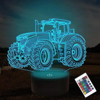 Luz de Mesa Tractor Multicolor