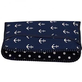 Borsa per pannolini ULLENBOOM con zip blu