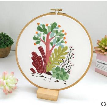 Cactus Needlework Embroidery Set