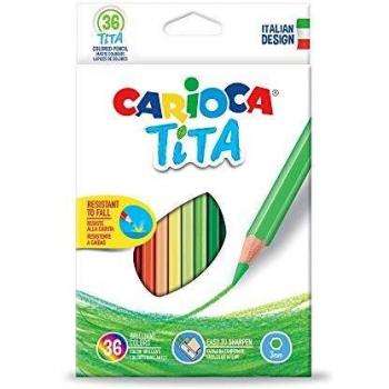 TITA Crayons de couleur 36 assortis