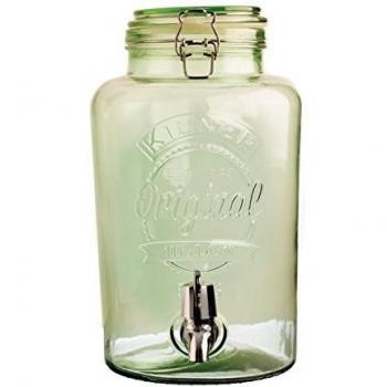 Kilner 5 Litre Drinks Dispenser, Green
