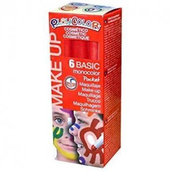 PLAYCOLOR Barra de Maquillaje Rojo sin parabenos