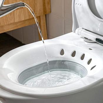 Ajuste Universal Asiento Inodoro de Lavado