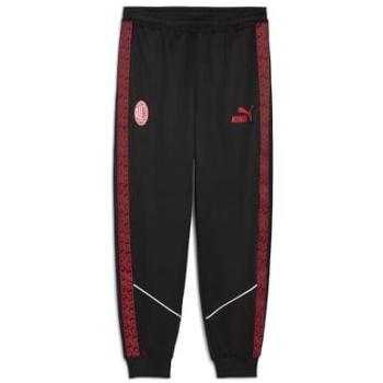 Puma AC Milan King Anthem Sweatpants – Men's 2XL (Black & Red)