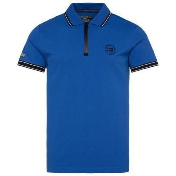 CAMP DAVID Poloshirt, Kragen mit Druckdesign