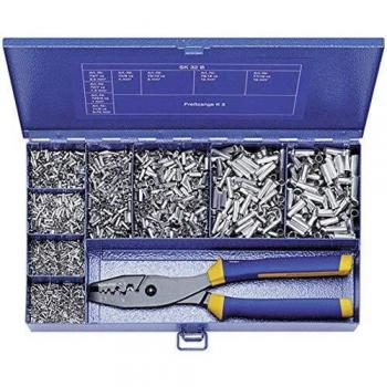 Klauke SK32B Aderendhülsen-Sortiment 0,75–6 mm²