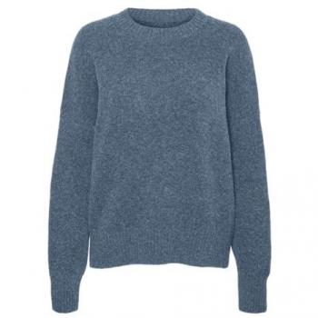 Vero Moda Pullover Boom 10320463 Blau Loose Fit M Damen