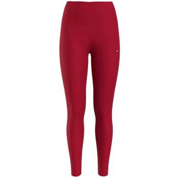 Leggings Essentials donna Tommy Hilfiger rosso