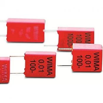 WIMA MKS 2 1µF 5% 63V DC Folienkondensator