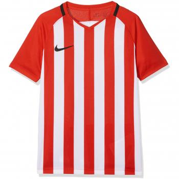 Division III Striped X‑Large University Red/White Nike Kids Top