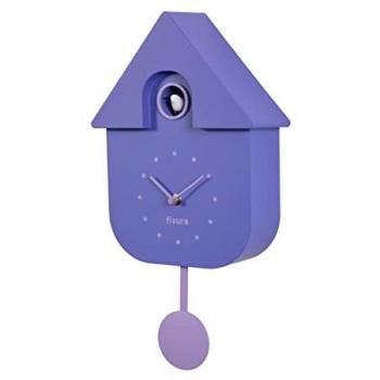 Reloj de cuco morado y lila