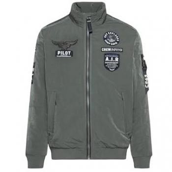 CAMP DAVID Herren Winterblouson Khale Green, Größe XL