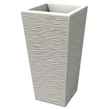 Pot de Fleurs Egizio Rustico H90 en Résine