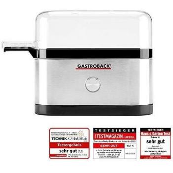 GASTROBACK 42800 Eierkocher für 1-3 Eier 280 Watt Edelstahl