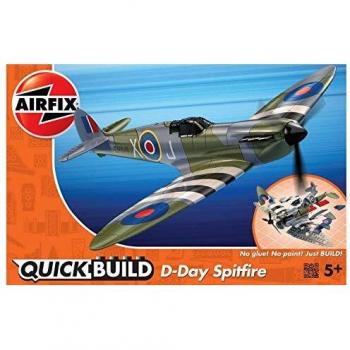 Spitfire D-Day Maquette à Monter Rapidement, sans Colle ni Peinture, Airfix
