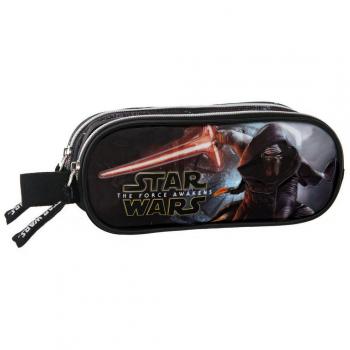 „The Force Awakens“ – Star‑Wars 2‑Fach-Mäppchen, 23 cm, 1,449 Liter, Schwarz
