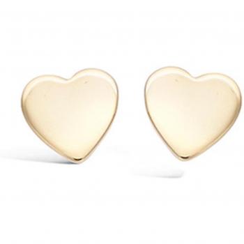 Orecchini Love 8x8mm Oro Placcato N5320