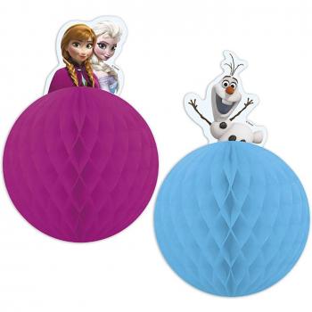 Frostbite Fantasy Honeycomb Ball Decorations – Two‑Pack