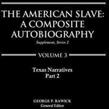 The American Slave: Supplement 2; Vol. 3