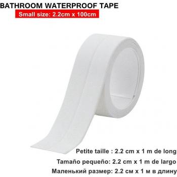 Cinta de Sellado Impermeable para Bañeras y Lavabos