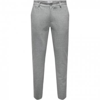 Slim Fit Stoffhose mit Glencheck-Muster Modell 'MARK'