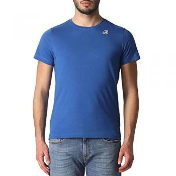 Le Vrai 3.0 Blu Royal T‑Shirt da K‑Way Uomo S