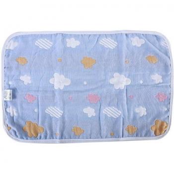Funda de almohada de gasa suave para dormir bebés