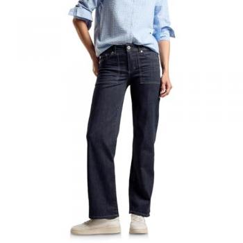 Moda Calle 1 PS378112 L28 – Pantalones Vaquero Media Cintura Femenino