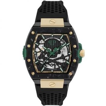 Philipp Plein The Skeleton – Orologio Analitico Oro/Verde/Nero